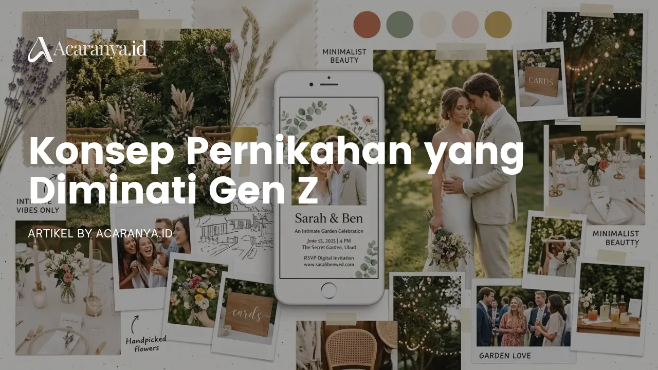 Konsep pernikahan gen Z